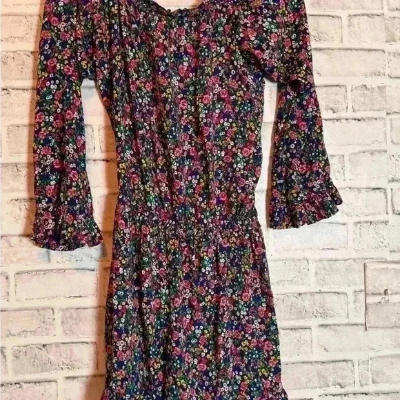 Polo Ralph Lauren floral summer one piece feminine ruffles on edges so‎ cute - Picture 8 of 8